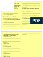 Passive Voice Practice