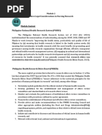 Module 2 Ethico-Legal Considerations in Nurisng Research