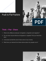 Imagining Exile - Push & Pull Factors