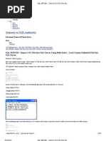 Download SQL SERVER  Import CSV File Into SQL Server Using Bulk Insert by bigjhiem SN54578650 doc pdf