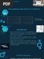 Paint Application Using Client Server Architecture