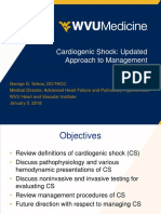 Cardiogenic Shock: Updated Approach To Management