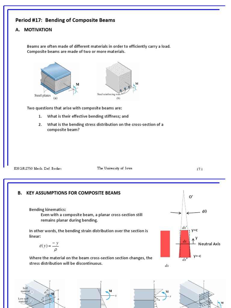 Composite Beam Bending Analysis | PDF | Bending | Beam (Structure)