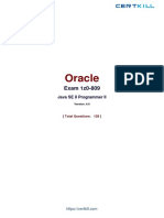 Oracle: Exam 1z0-809