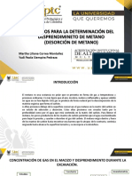 Presentación Desorción de Metano