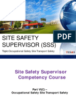 Part VI (C) - Site Transport Safety