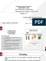 Financial Reporting and Analysis 21BAT-602: Master of Business Administration