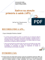 AULA 8 - Cuidados Paliativos Na Atenção Primária À Saúde