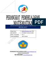 Cover Perangkat Matematika 4 Sem 1 Revisi 2017