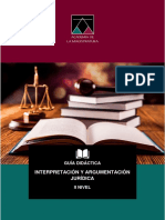 Guía Interpretacion Argumentacion Juridica Higa 04jun2021 VERSIÓN FINAL