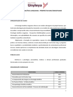 SEC-WPós-Psicologia Analítica Junguiana - Perspectiva Multidisciplinar