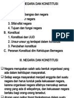 Negara dan Konstitusi