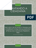 Plantando a cidadania e sustentabilidade