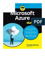 Microsoft Azure For Dummies - 