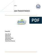 Juhayna Financial Analysis Report