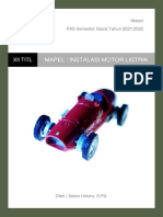 Mapel: Instalasi Motor Listrik: XII Titl