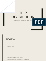 TRIP DISTRIBUTION MODEL