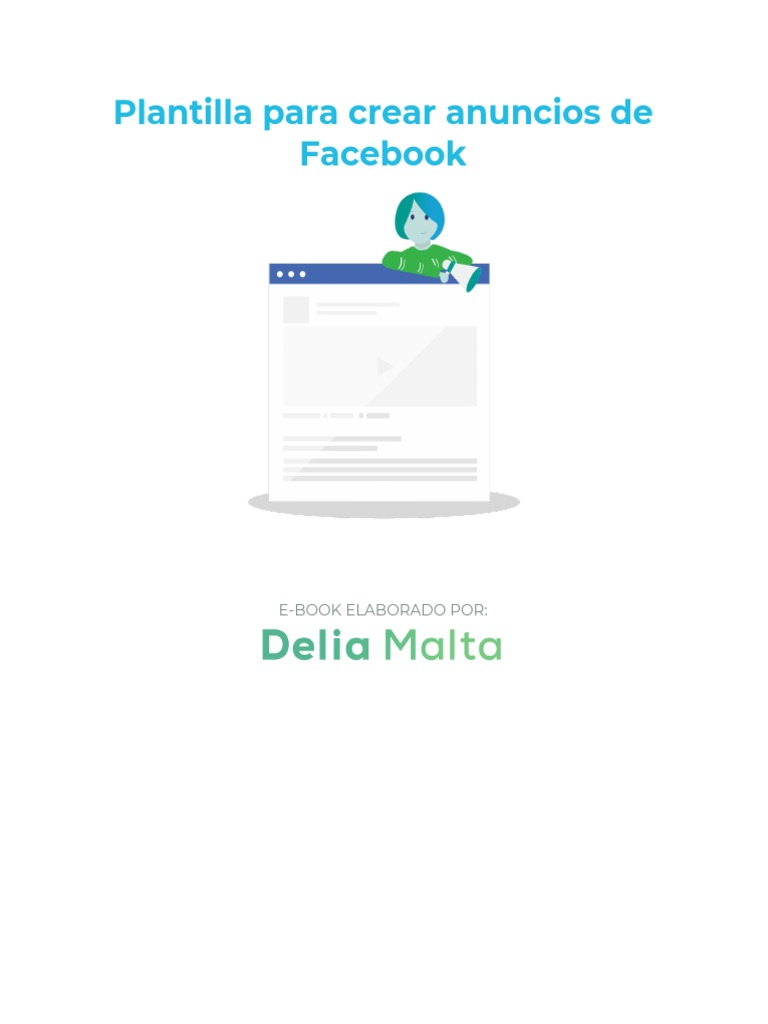 Plantilla para Crear Anuncios de Facebook | PDF | Facebook | Publicidad