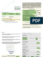 Yearbook Subscriber's Information Sheet: (College, Medical School, Law, and Graduate School)