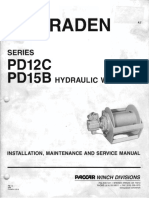 A08 Braden Series PD12C PD15B Hydrulic Winch