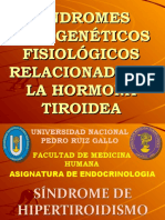 Síndromes Patogenéticos Fisiológicos Relacionados A La Hormona Tiroidea 1