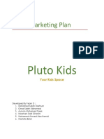 Marketing Plan: Pluto Kids