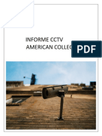 Informe CCTV American College