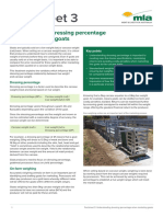 Factsheet 3: Understanding Dressing Percentage When Marketing Goats