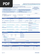 Applicant Personal Background Form (DBP Rise) Rev0 8.5