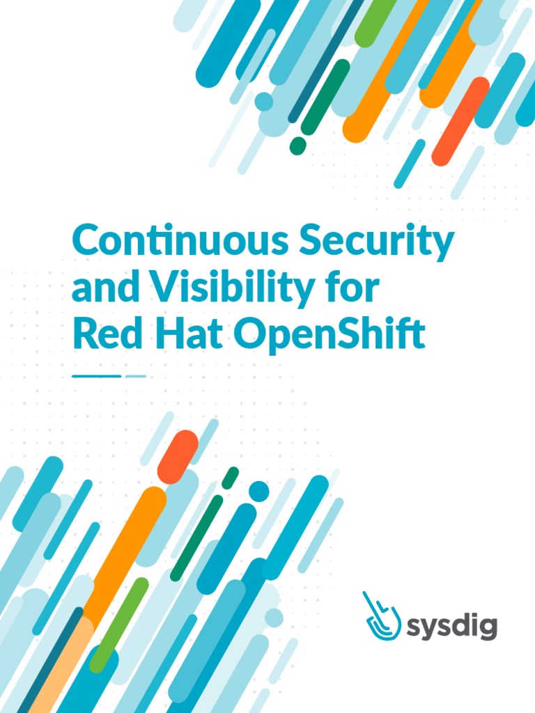 PF Redhat Openshift Security Guide | PDF | Cloud Computing ...