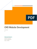 CMS Website Proposal