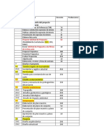 Programación Proyecto Construcción de Urbanización