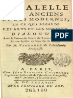 1688_PERRAULT_parallele Des Anciens Et Des Modernes