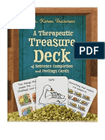 A Therapeutic Treasure Deck of Feelings and Sentence Completion Cards - Karen Treisman