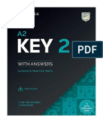 A2 Key 2 Student's Book With Answers With Audio With Resource Bank: Authentic Practice Tests - ELT: Learning Material & Coursework