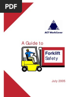 Forklift Safety Booklet