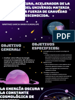 Energía Oscura, Acelerador de La Expansión Del Universo Materia Oscura Una Fuerza de Gravedad Desconocida.