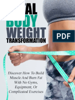 Dieta peso corporal
