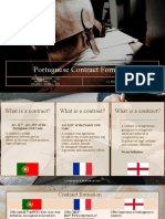 Contract - Portuguese Law