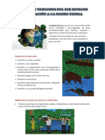 Deberes y Derechos Del Ser Humano en Relación A La Madre Tierra