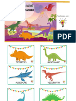 Cuaderno de Trabajo Dinosaurios