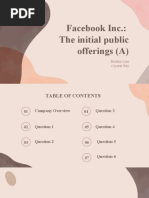 Facebook Inc.: The Initial Public Offerings (A) : Ruskin Lisa Crystal Wei