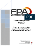 Compensação de Faltas - 2° Semestre - Ética, Educação e Dilemas Atuais