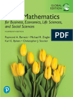 (M1) (Raymond Barnett) Finite Mathematics For Business