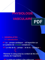 physiologie vasculaire