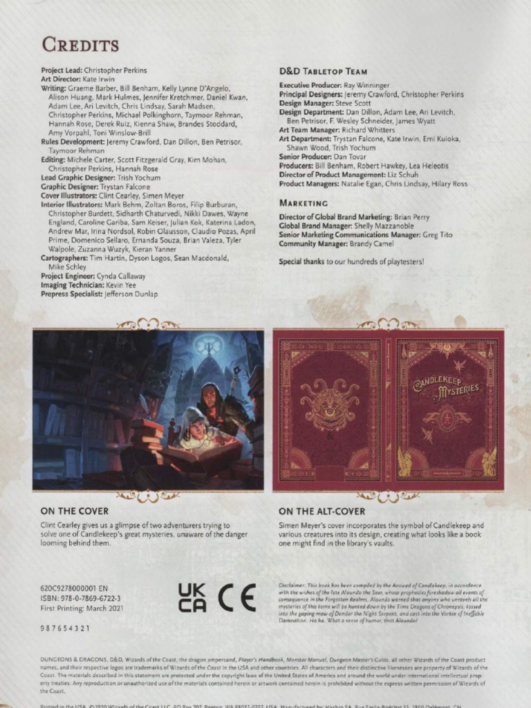 Candlekeep PDF Dungeons & Dragons