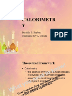 Calorimetry Presentation