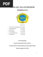 Makalah Promkes-Perilaku Dalam Promosi Kesehatan