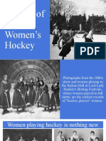 History of The Women's Hockey