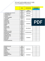 Absensi OSIS 2019-2020